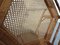 Japanese Wicker Armchairs & Table, 1940s, Set of 4, Image 36