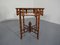 Japanese Wicker Armchairs & Table, 1940s, Set of 4, Image 22