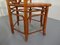 Japanese Wicker Armchairs & Table, 1940s, Set of 4, Image 19