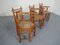 Japanese Wicker Armchairs & Table, 1940s, Set of 4, Image 20