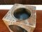 Vase Forme Cube Brutaliste en Céramique par Annette Merkenthaler, Allemagne, années 60 13