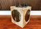 German Brutalist Ceramic Cube-Shaped Vase by Annette Merkenthaler, 1960s 1