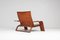 Leather Lounge Chair by Marzio Cecchi for Studio Most, 1970s 3