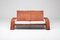 2-Sitzer Ledersofa von Marzio Cecchi für Studio Most, 1970er 1