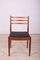 Esszimmerstühle mit Gestell aus Teak & Stoffbezug von Victor Wilkins für G-Plan, 1960er, 6er Set 1