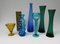 Vases Mid-Century en Verre, Set de 7 1