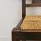 Esszimmerstühle mit Holzgestell & Sitzgeflecht, 1950er, 4er Set 8