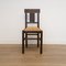 Wood & Rope Dining Chairs, 1950s, Set of 4 1