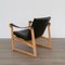 Oak and Leather Lounge Chair by Ebbe and Karen Clemmensen for Fritz Hansen, 1966, Image 6