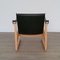 Oak and Leather Lounge Chair by Ebbe and Karen Clemmensen for Fritz Hansen, 1966, Image 4