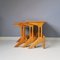 Tavolini ad incastro in legno, anni '50, Immagine 4