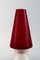 Red Art Glass Hygge Candleholders by Per Lütken for Holmegaard, 1958, Set of 2 2