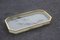 Acrylic Glass and Brass Tray, 1970s 2