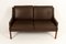Danish Brown Leather Sofa by Georg Thams for Vejen Polstermøbelfabrik, 1970s, Image 3