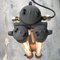 Vintage Industrial Ceiling Lamp from Daeyang, 1970s 3