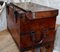 Antique Military Leather Mule Trunk 7
