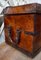 Antique Military Leather Mule Trunk 6