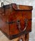 Antique Military Leather Mule Trunk, Image 5