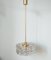 German Glass Chandelier from Kinkeldey, 1970s, Image 1