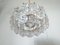 German Glass Chandelier from Kinkeldey, 1970s, Image 11