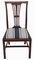 Antique Victorian Mahogany Dining Chairs, Set of 4 4