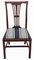 Antique Victorian Mahogany Dining Chairs, Set of 4, Image 4