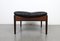 Rosewood and Leather Stool by Kristian Solmer Vedel for Søren Wiladsen, 1960s, Image 2