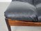 Rosewood and Leather Stool by Kristian Solmer Vedel for Søren Wiladsen, 1960s, Image 6
