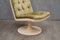 Green Velvet Lounge Chair, 1970s, Image 2