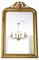 Large Antique Gilt Wall Mirror 1