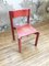 Red Childrens Chair, 1950s, Image 7
