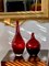Vintage Italian Glass Vases, Set of 2 3