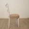 White Italian Dining Chairs, 1940s, Set of 8 5