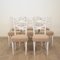 White Italian Dining Chairs, 1940s, Set of 8, Image 10