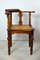 Antique Art Nouveau Walnut Desk Chair, 1900s 8