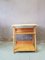 Small Beech and Yellow Formica Side Table, 1950s 3