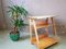 Small Beech and Yellow Formica Side Table, 1950s 5