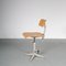 Adjustable Working Chair by Friso Kramer for Ahrend De Cirkel, 1950s, Image 12