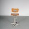 Adjustable Working Chair by Friso Kramer for Ahrend De Cirkel, 1950s, Image 8