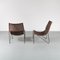 Chaises d'Appoint en Osier par Frederick Weinberg, 1950s, Set de 2 26