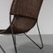 Wicker Side Chairs by Frederick Weinberg, 1950s, Set of 2 4