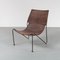 Chaises d'Appoint en Osier par Frederick Weinberg, 1950s, Set de 2 1