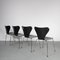 Butterfly Side Chairs by Arne Jacobsen for Fritz Hansen, 1990s, Set of 4, Image 5