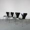 Butterfly Side Chairs by Arne Jacobsen for Fritz Hansen, 1990s, Set of 4, Image 1