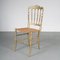 Italian Side Chair from Chiavari, 1970s, Image 1