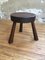 Wooden Tripod Stool, 1950s 7