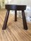 Wooden Tripod Stool, 1950s, Image 9