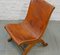 French Leather Side Chair, 1930s 7
