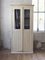 White Glass Door Cupboard, 1950s 3