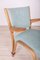 French Oak Dining Chairs by Hugues Steiner for Steiner, 1960s, Set of 6 15